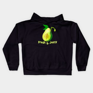 Fresh and Juicy Avocado Kids Hoodie